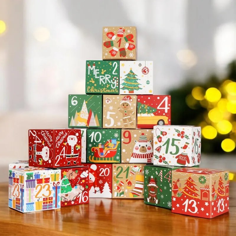 Adventi naptár BOXMAS DIY, 24 doboz