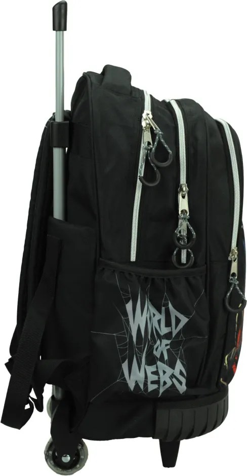 Pókember Evergreen prémium gurulós iskolatáska, táska 42 cm
