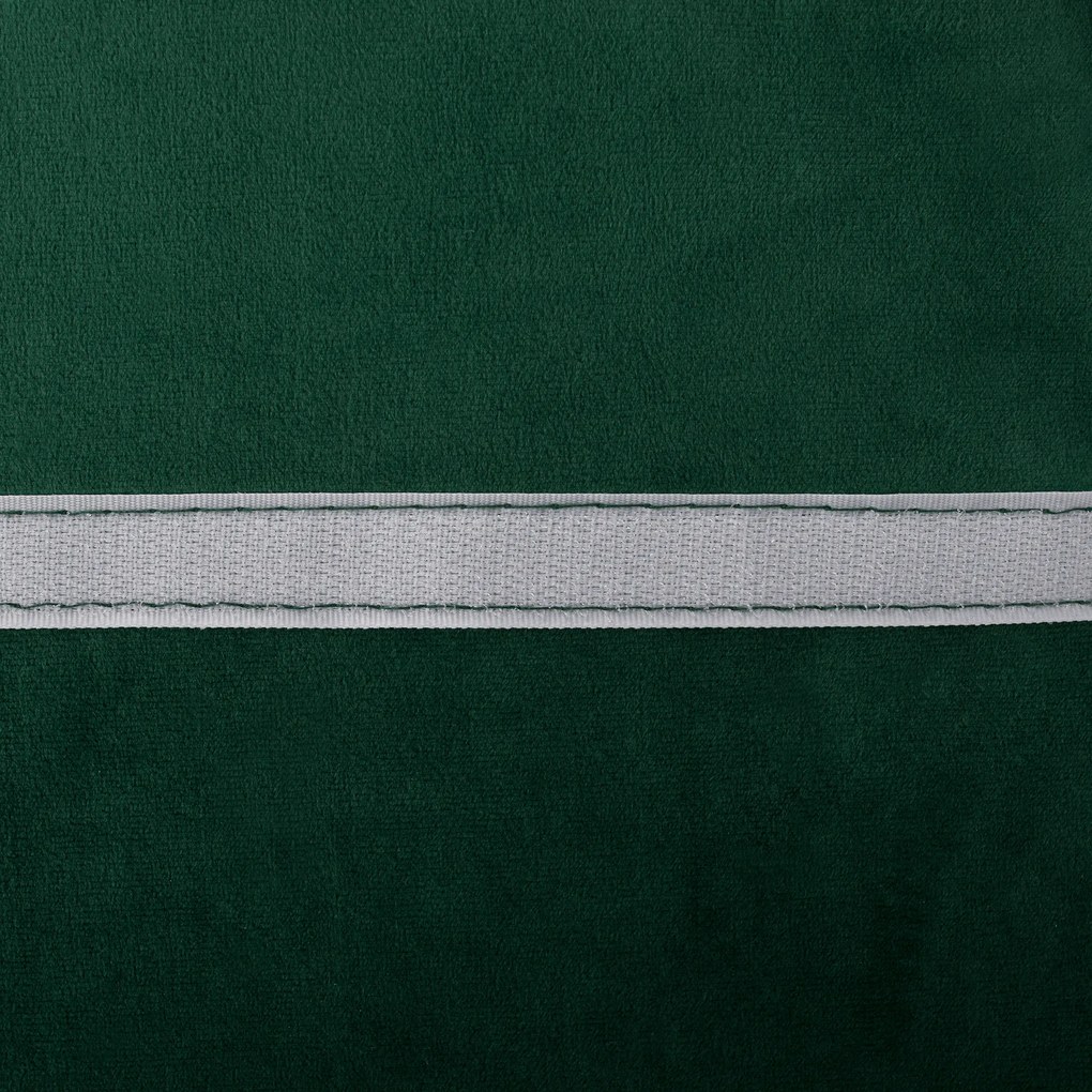 Dizájnos fotel, smaragd Velvet anyag, ZIRKON