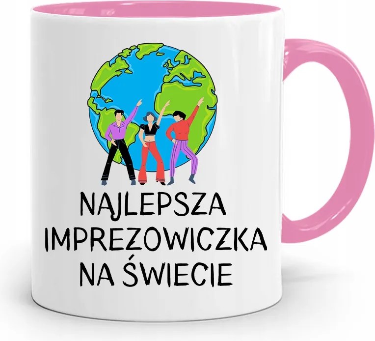 Bulizóknak Bulizós Bögre Rózsaszín, fényképes nyomattal