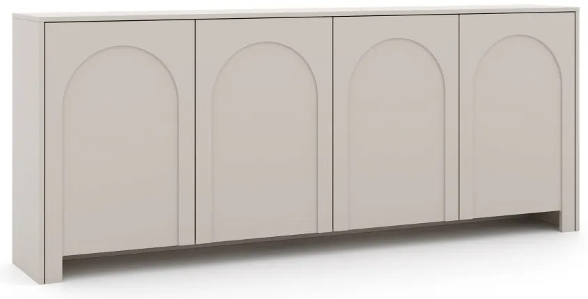 Elegáns 4 ajtós komód kasmír színben. Arco