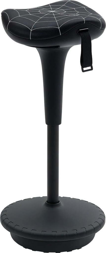 Vinsetto ergonomikus nyeregüléses forgózsámoly — állítható magasság 65,5–83,5 cm, 120° döntés, csúszásmentes talp | Aosom