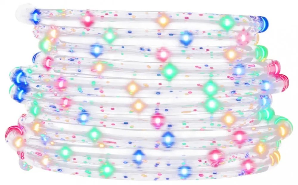 PVC fényfüzér 480 többszínű LED-del 20 m