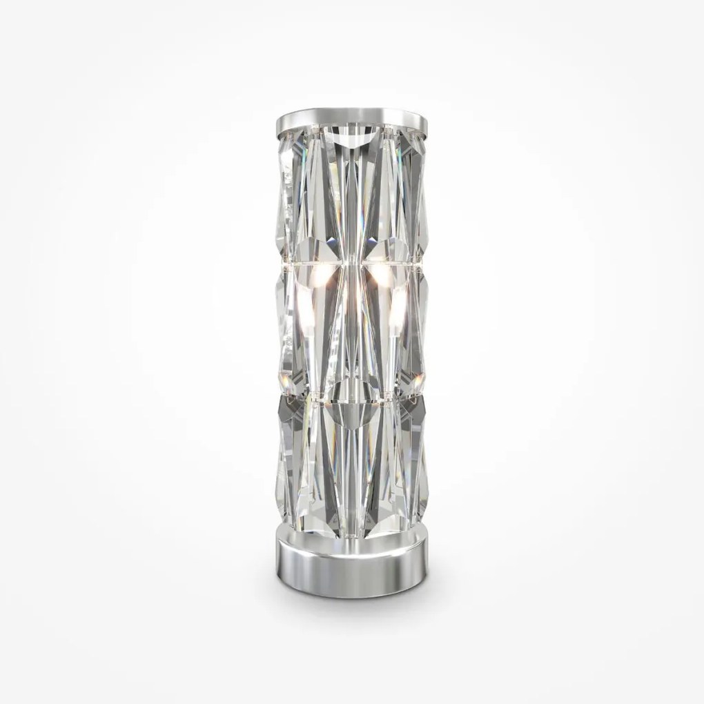 Maytoni PUNTES MOD043TL-02CH Asztali lámpa 2x60W/E14 IP20