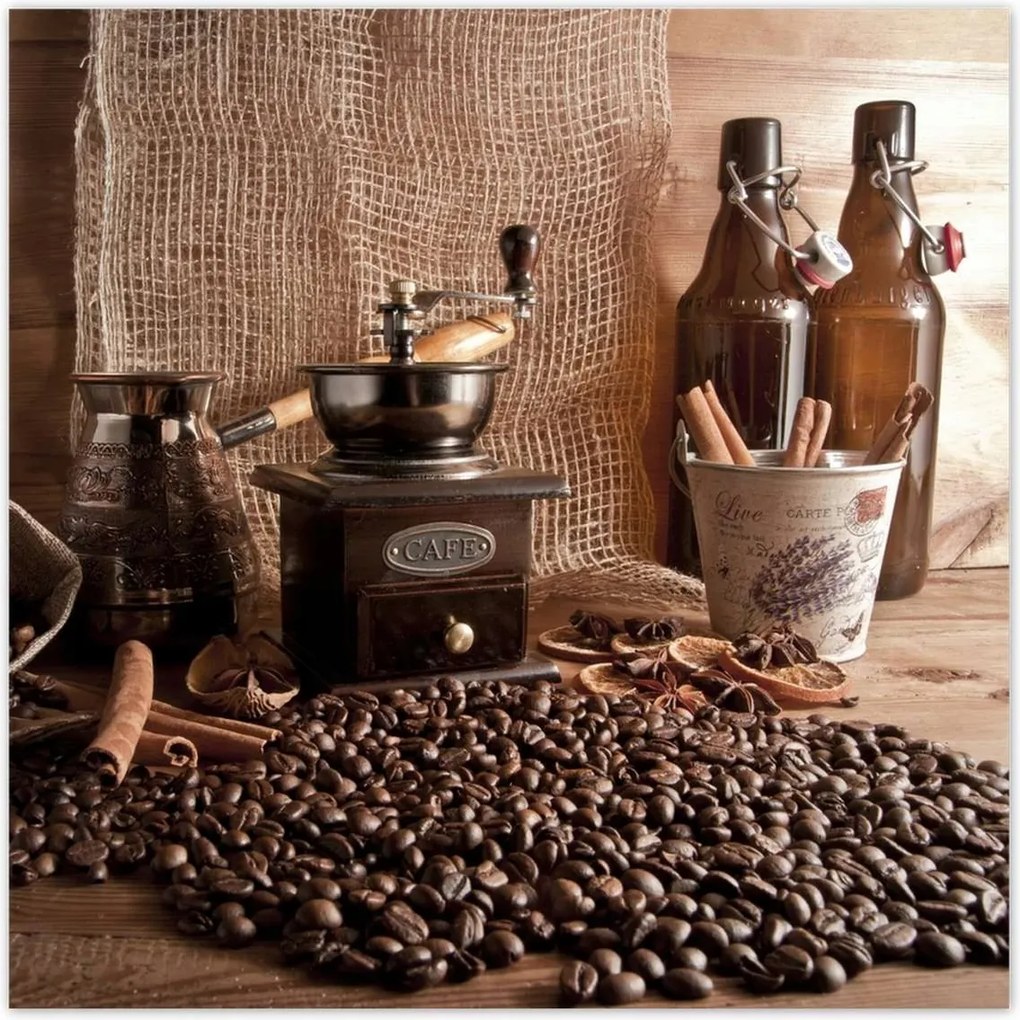 Poszterek 140x140 A kávé világa