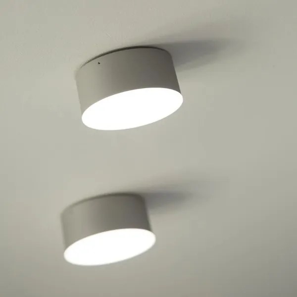 LED2 - LED Mennyezeti lámpa BUTTON LED/17W/230V ezüst