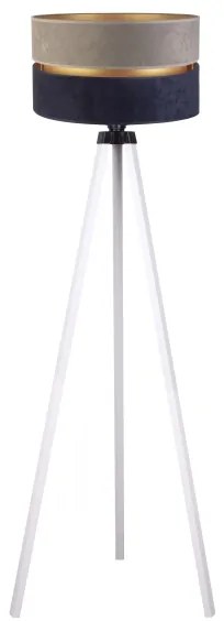 Duolla - Állólámpa DUO 1xE27/60W/230V átm. 44 cm szürke/kék/fehér