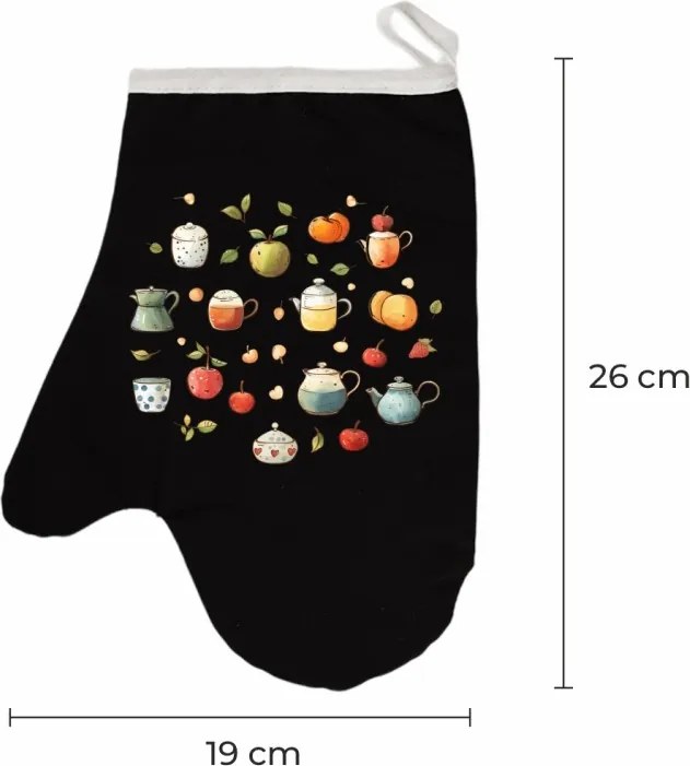 Konyhai kesztyű Twist EMI, Szürke