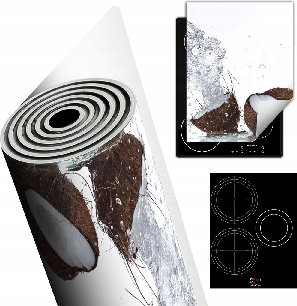 Tűzhelyvédő Szőnyeg Asztali Dekoráció 40x52 fehér kókusz