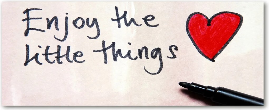 Modern üvegpanel a konyhába Apró dolgok XXL