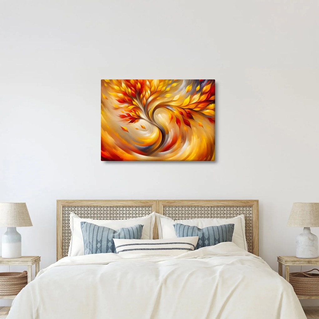 Kép - Őszi fa (70x50 cm)