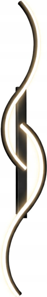 Fali Led lámpa Spirál 12W Modern Slim Semleges szín 100cm