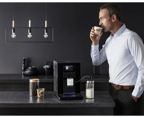Krups - Automata kávéfőző tejtartóval INTUITION PREFERENCE 1450W/230V fekete