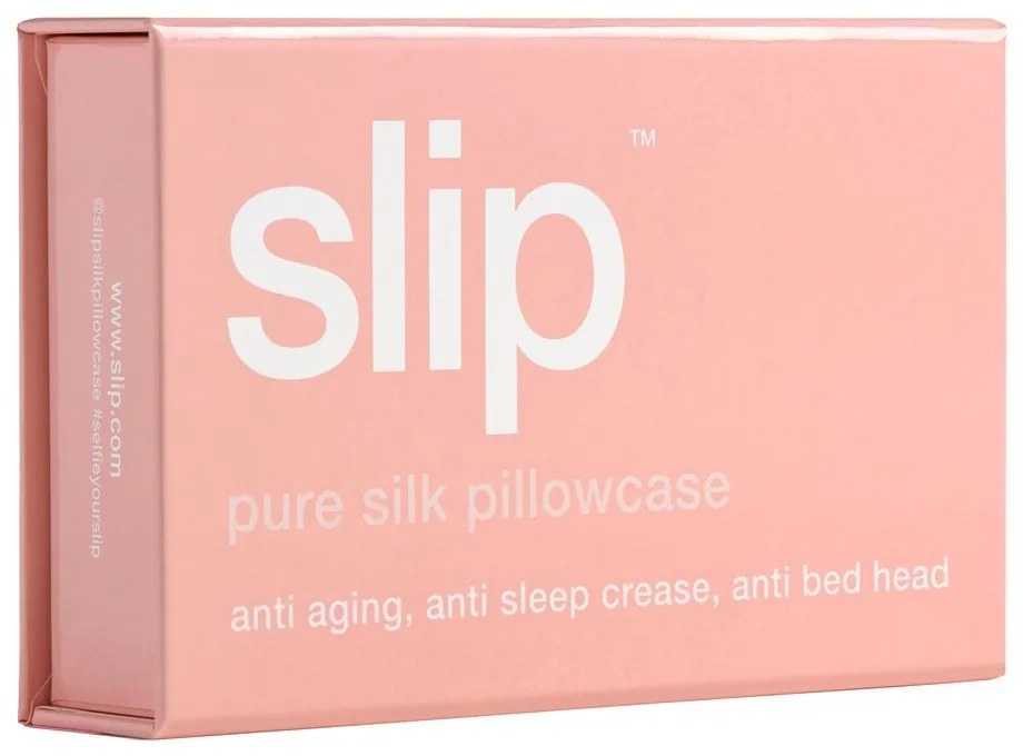 Selyem párnahuzat 51x76 cm Pink – slip