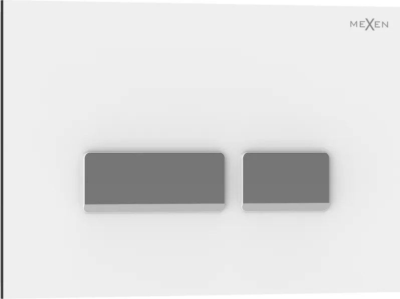 Mexen Tex 07 öblítőgomb, fehér - 6107-01