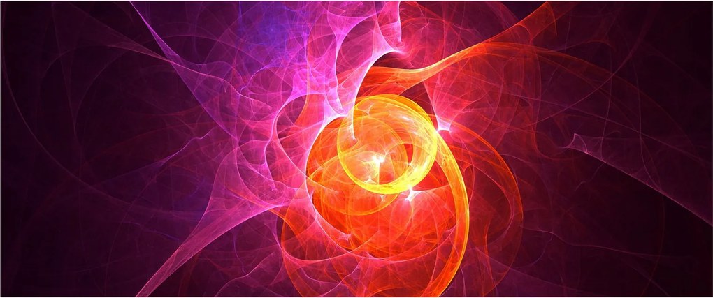 Modern absztrakt kép (120x50 cm)