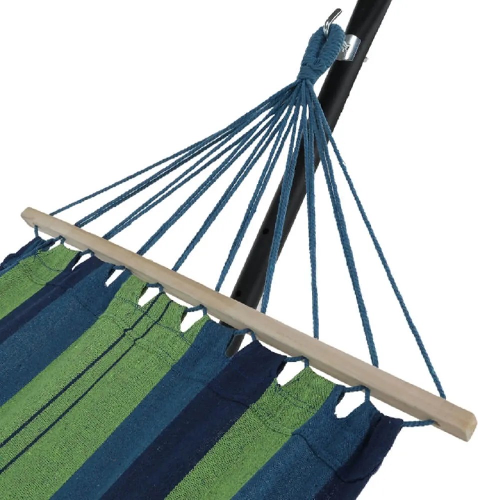 Függőágy, türkiz/kék/zöld, EVANA NEW -  Állvány nélkül