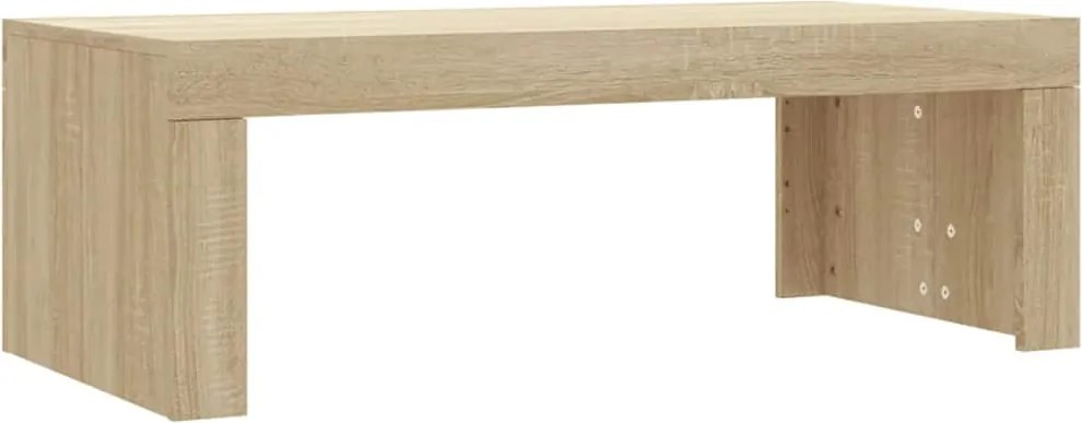 vidaXL sonoma tölgy színű szerelt fa dohányzóasztal 102 x 50 x 36 cm
