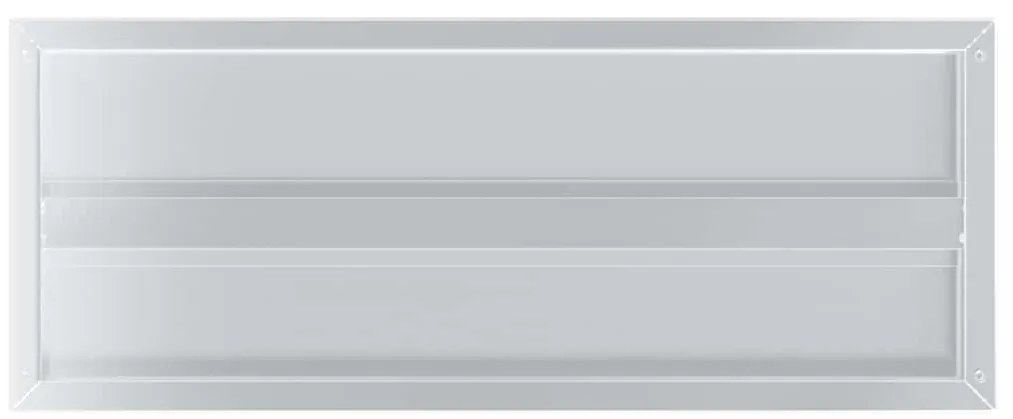 2 db ezüstszínű rozsdamentes acél fali polc 75 x 30 x 3 cm