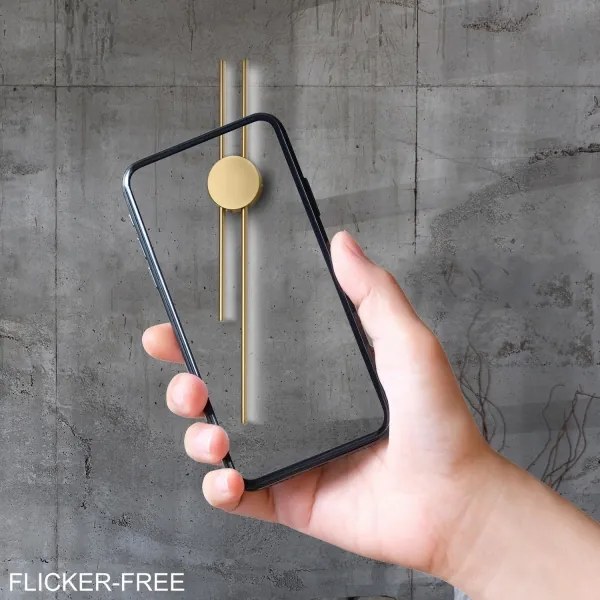 LED fali lámpatest LANA LED/15W/230V 4000K matt arany