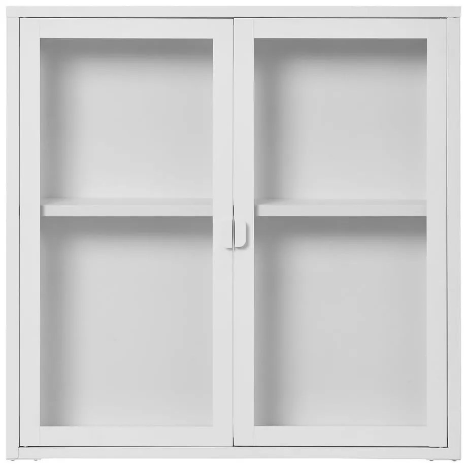 Fehér fém függő tálalószekrény 80x80 cm Brisbane – House Nordic