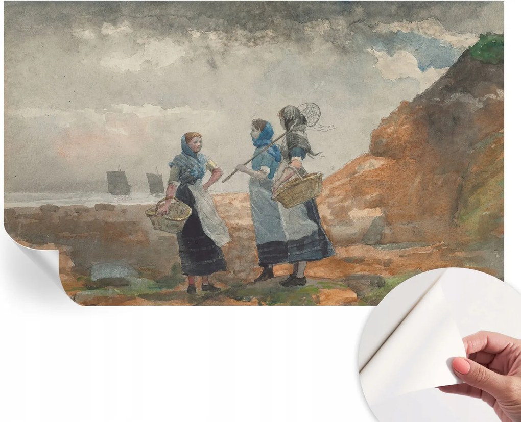 Öntapadós Stílusos Dekoratív Fotótapéta Vidám tengerpart 416x254 cm