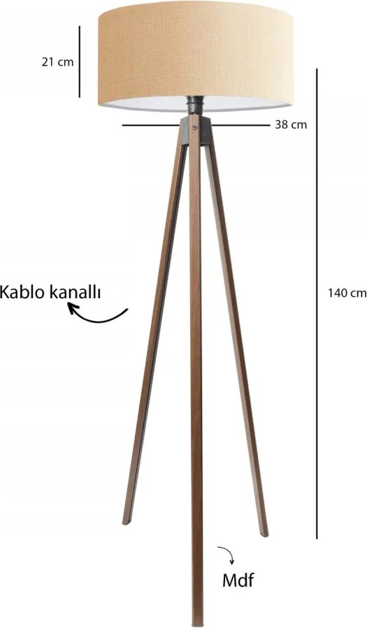 Állólámpa, Ø38 cm – AYD-3686