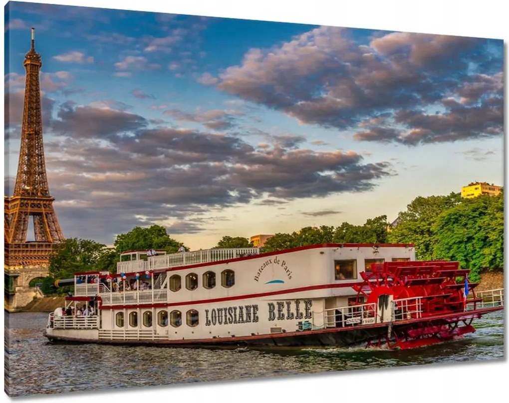 Festmények 100x70 Eiffel-torony Paris France