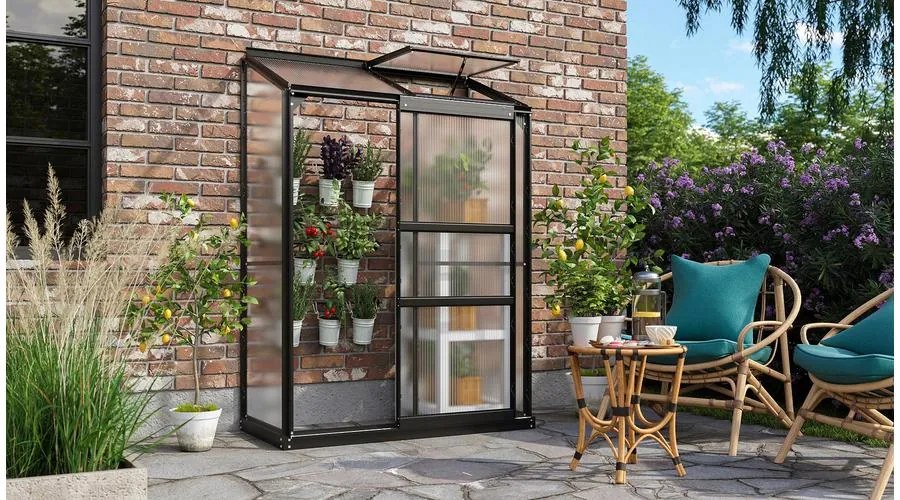 üvegház VITAVIA IDA 900 PC 6 mm fekete színű LG3592