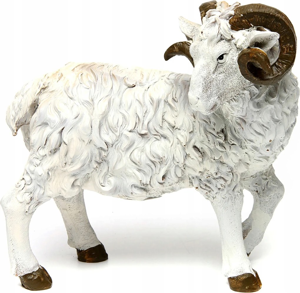 Álló Kos betlehem Karácsony 22cm magas 60cm magas figurákhoz