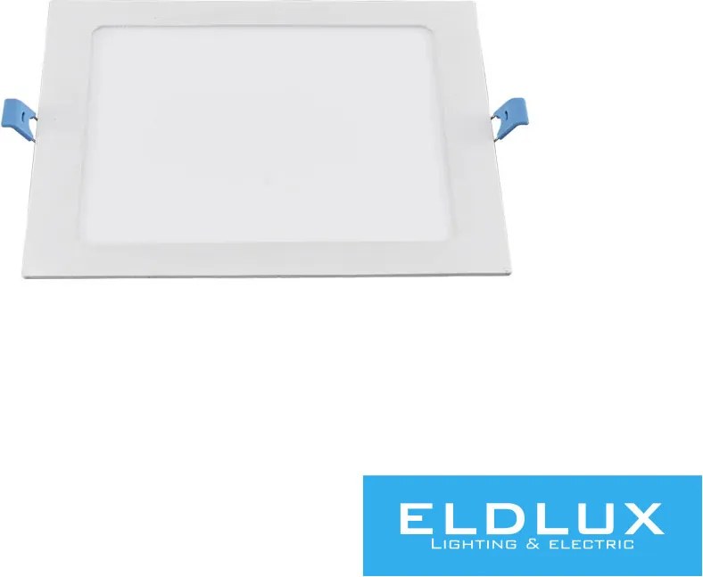 UNIVERSO Négyzet alakú süllyesztett LED panel 6w 480lm CCT/kap. 120° IP20 Fehér 120x120mm kivágás:105x105mm 3év