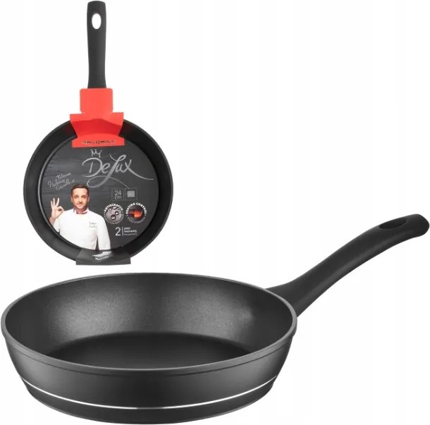 Alumínium serpenyő Delux by Mateusz Gessler 24 cm Florina