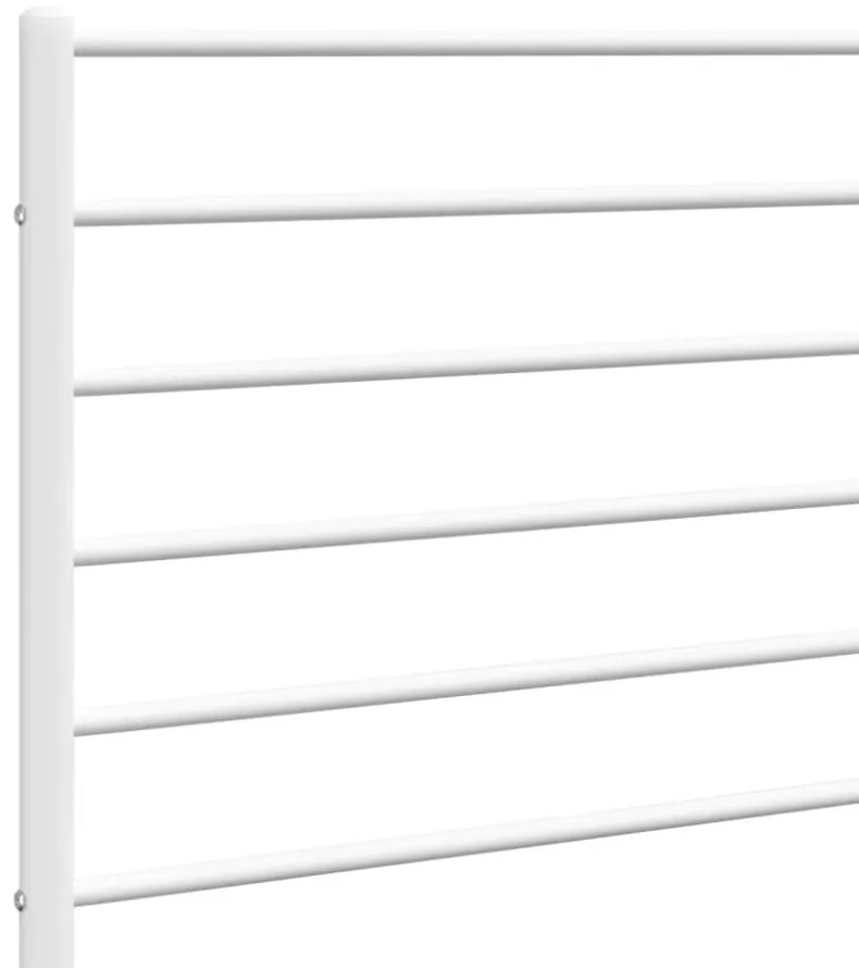 fehér fém fejtámla 160 cm