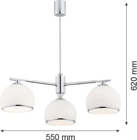 Argon MARBELLA 1487 Csillár 3x15W/E27 IP20