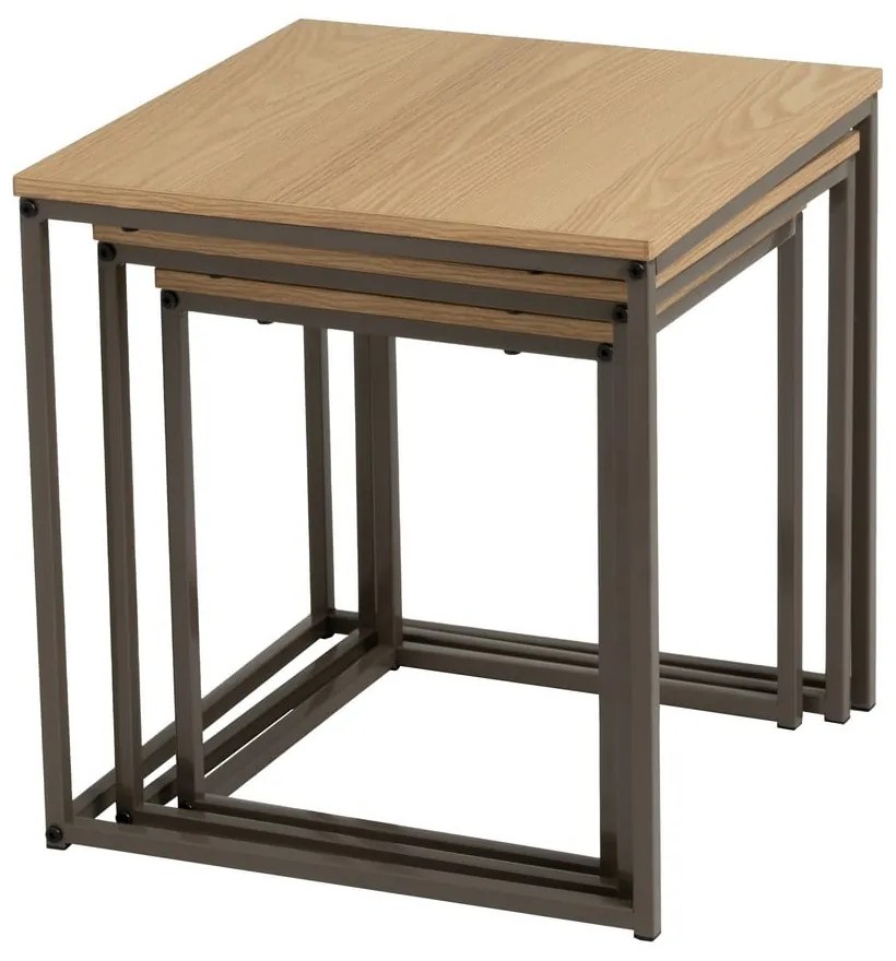 Tárolóasztal szett 3 db-os 40x40 cm – Casa Selección