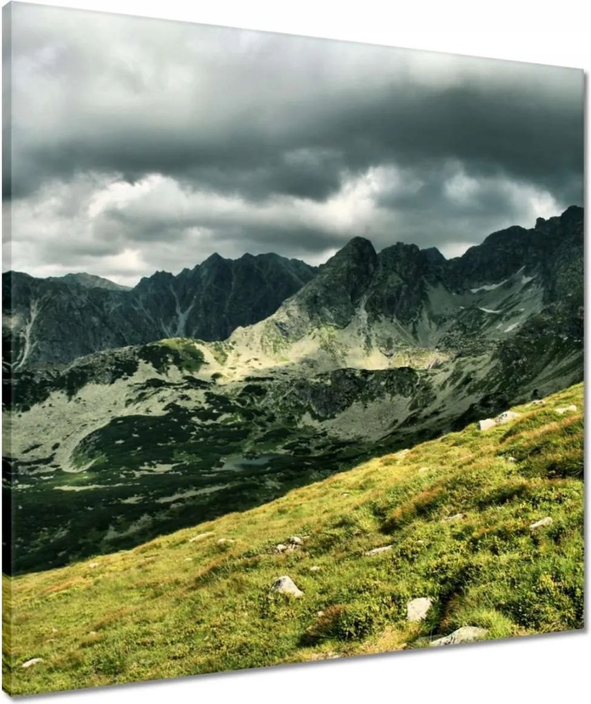 Vászonkép 60x60 Tátra Lengyel hegyek Kilátás