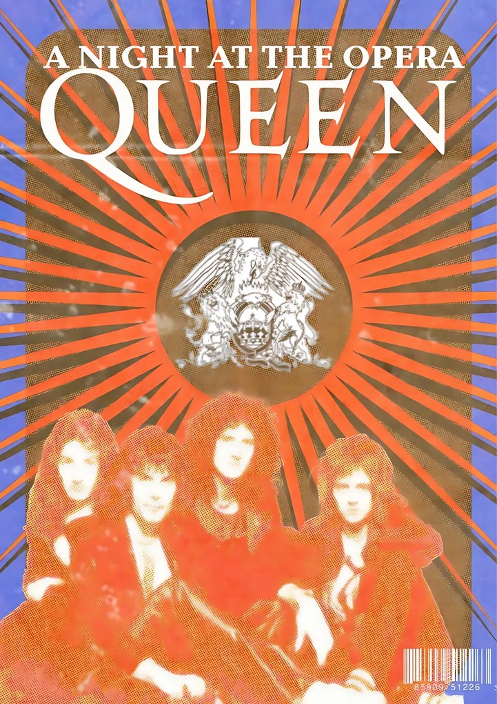 Queen Poszter 50x70 cm Freddie Mercury