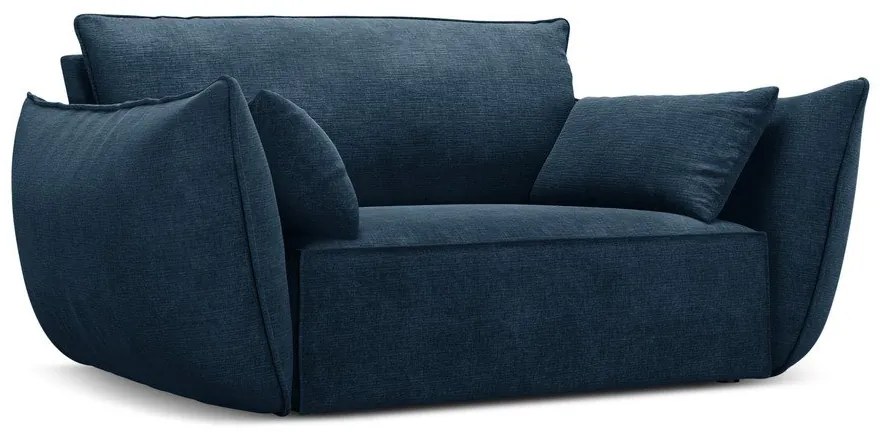 Sötétkék fotel Vanda – Mazzini Sofas