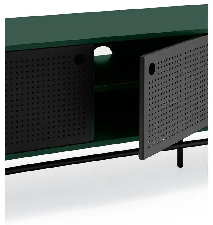 Punto fekete-zöld TV-állvány - Teulat