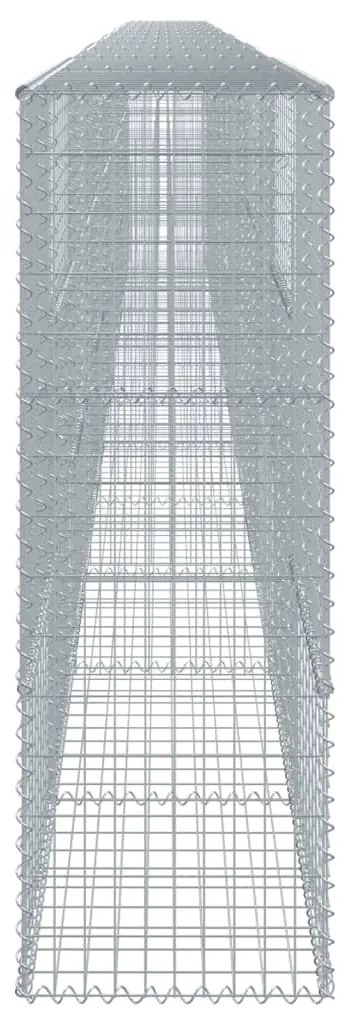 horganyzott vas gabion kosár fedéllel 1200 x 50 x 150 cm