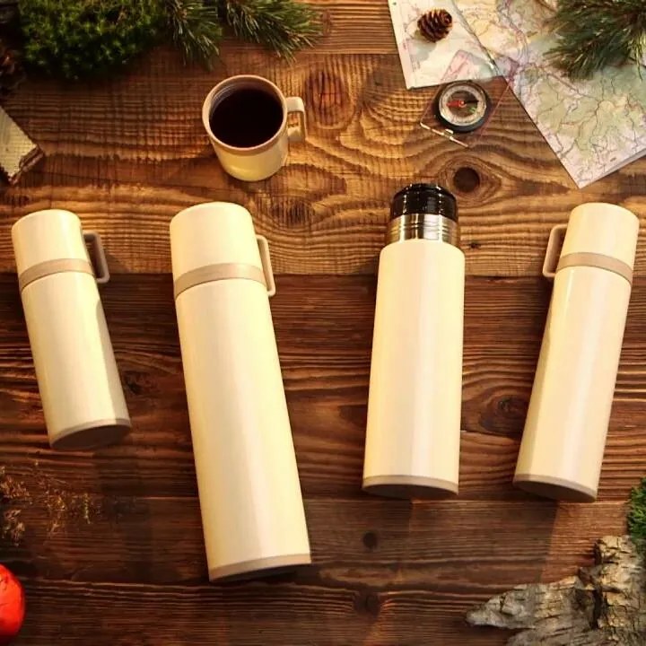 Tescoma CONSTANT CREAM termosz bögrével, 1 l, 1 l