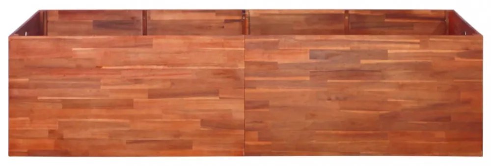 akácfa kerti magaságyás 200 x 50 x 50 cm