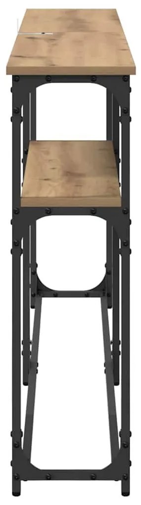 Konzolasztal Artisan tölgy 145 x 22,5 x 75 cm Faanyag