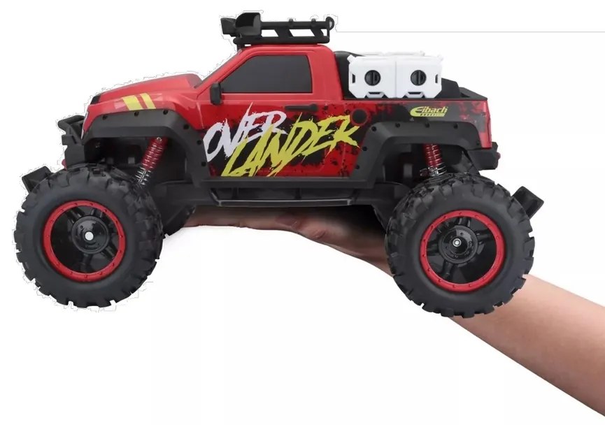 Maisto Tech RC, Overlander, 2.4 Ghz, piros