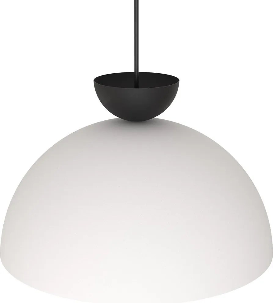 Emibig modern függeszték lunaro fehér fekete emi1475/1l