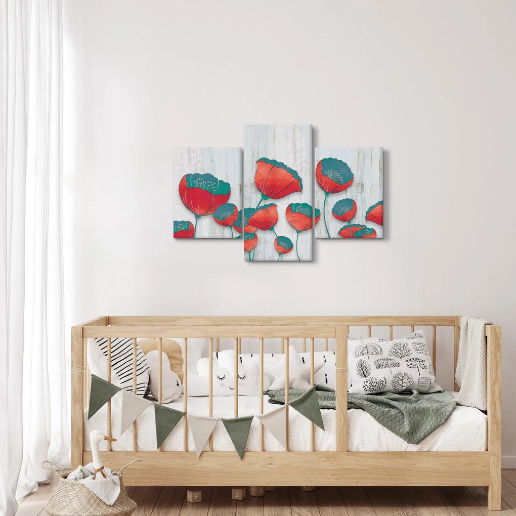 Kép - Pipacsok - kerozin (90x60 cm)