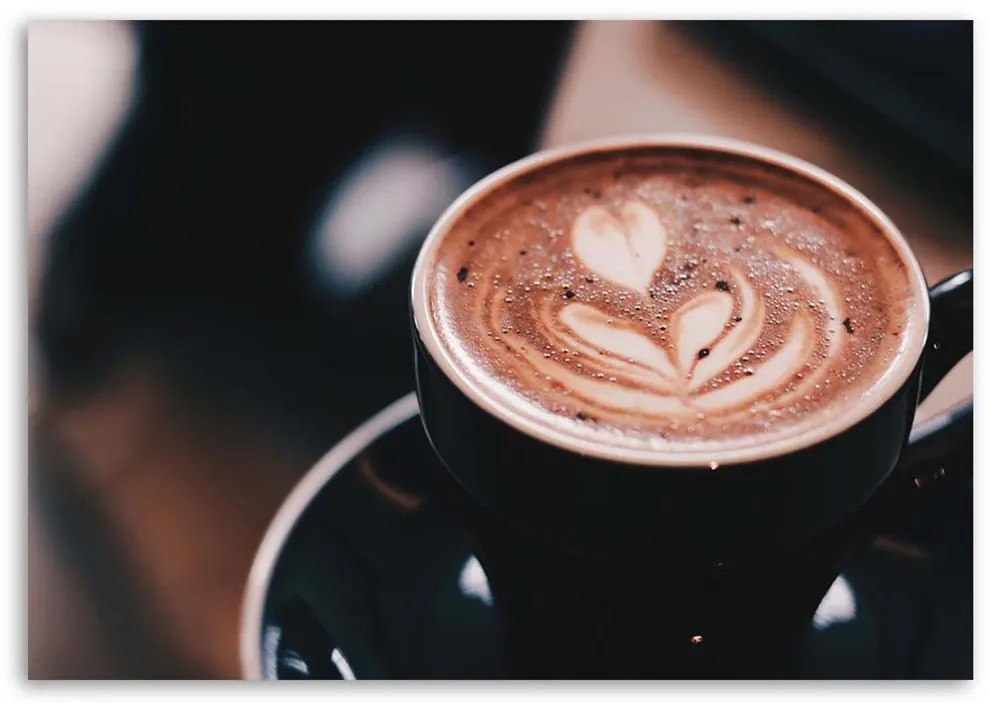 Gario Vászonkép Kávé dekoráció Méret: 100 x 70 cm