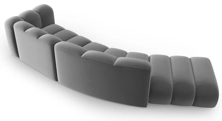 Világosszürke sarokkanapé (jobb oldali) Lupine – Micadoni Home