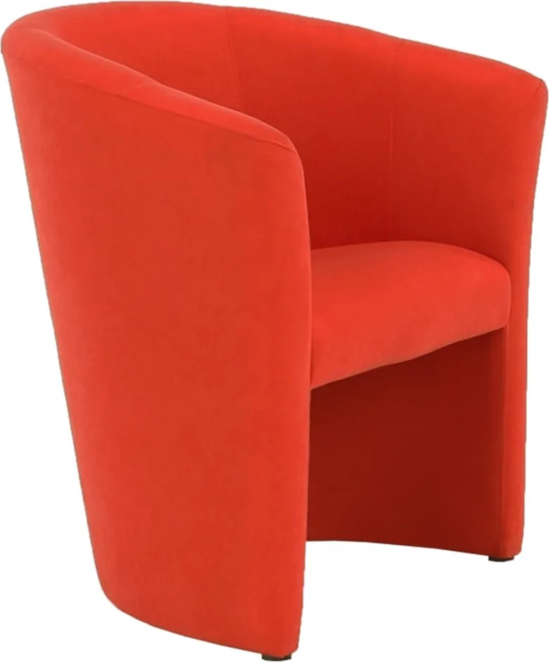 Klub fotel, narancssárga, CUBA