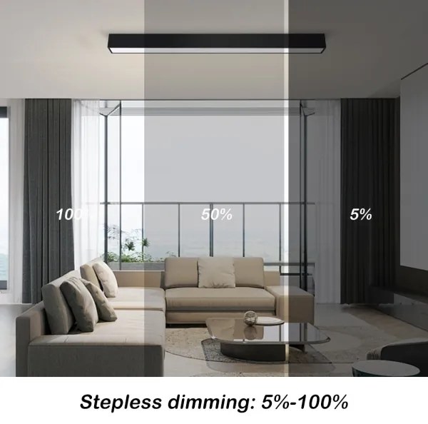 Immax NEO 07255L - LUNGO 20W/230V Wi-Fi LED dimm. lámpa fekete + DO